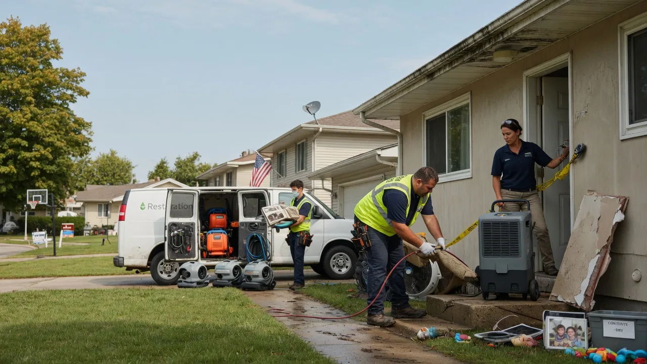 Water Damage Restoration in Summerfield, IL near me